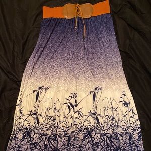 Maxi Skirt with sewn in belt